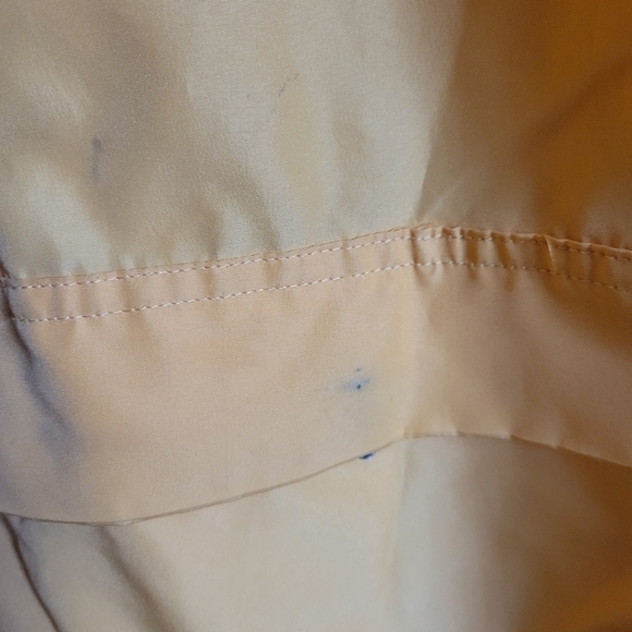 CHAMPION Wind Breaker Jacket Pockets Hood Yellow Small - Picture 11 of 14